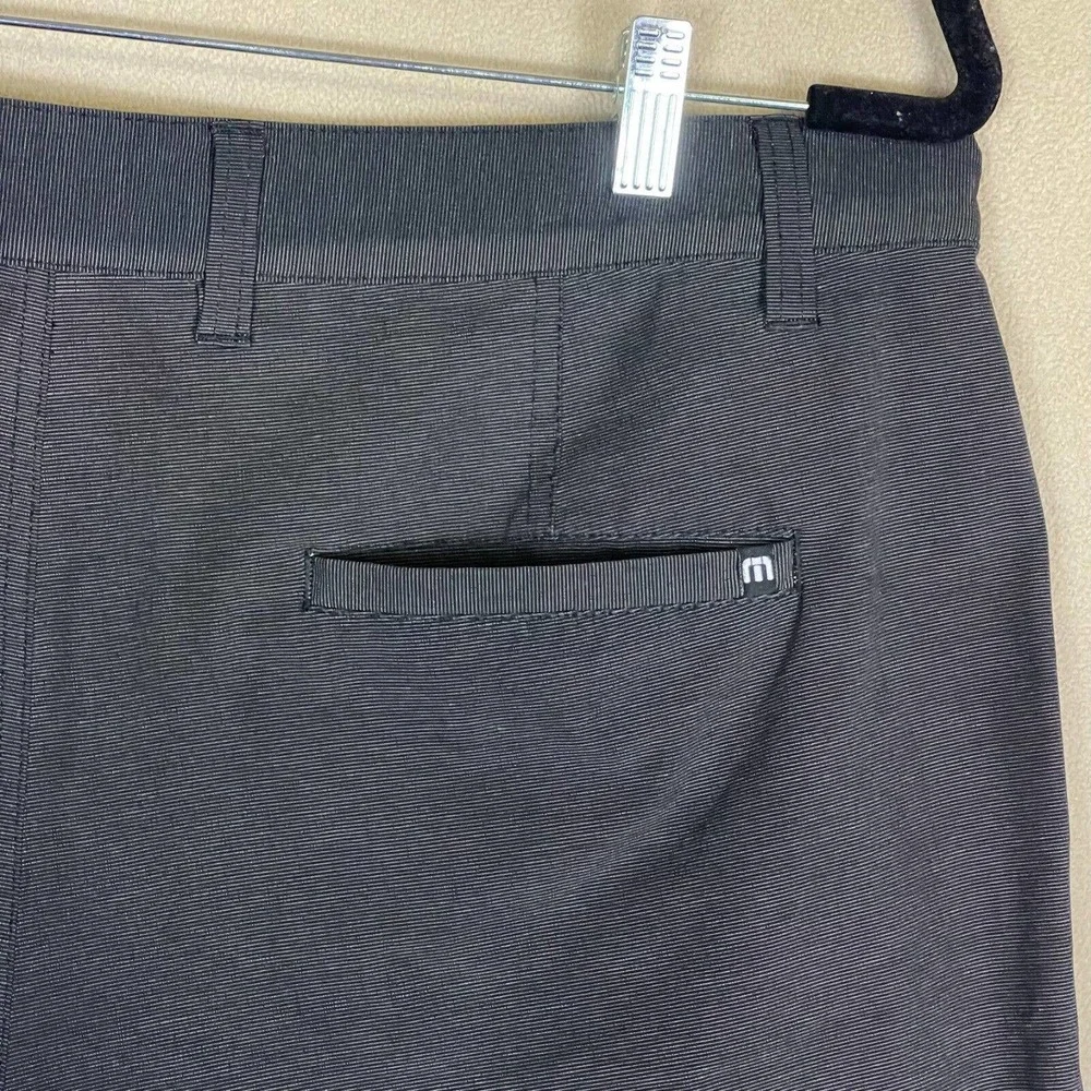 Travis Mathew Mens‎ 38 Golf Shorts Gray Mid Rise Relaxed Fit